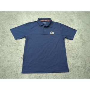 UTSA Roadrunners Polo Shirt Mens Medium Short Sleeve NCAA Champion Blue